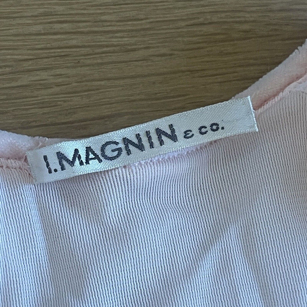 Women's Vintage I. Magnin & Co Size S Velvet Quilted Bed Jacket - Picture 8 of 8